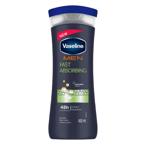 لوسیون بدن مردانه وازلین مدل جذب سریع (Fast Absorbing)