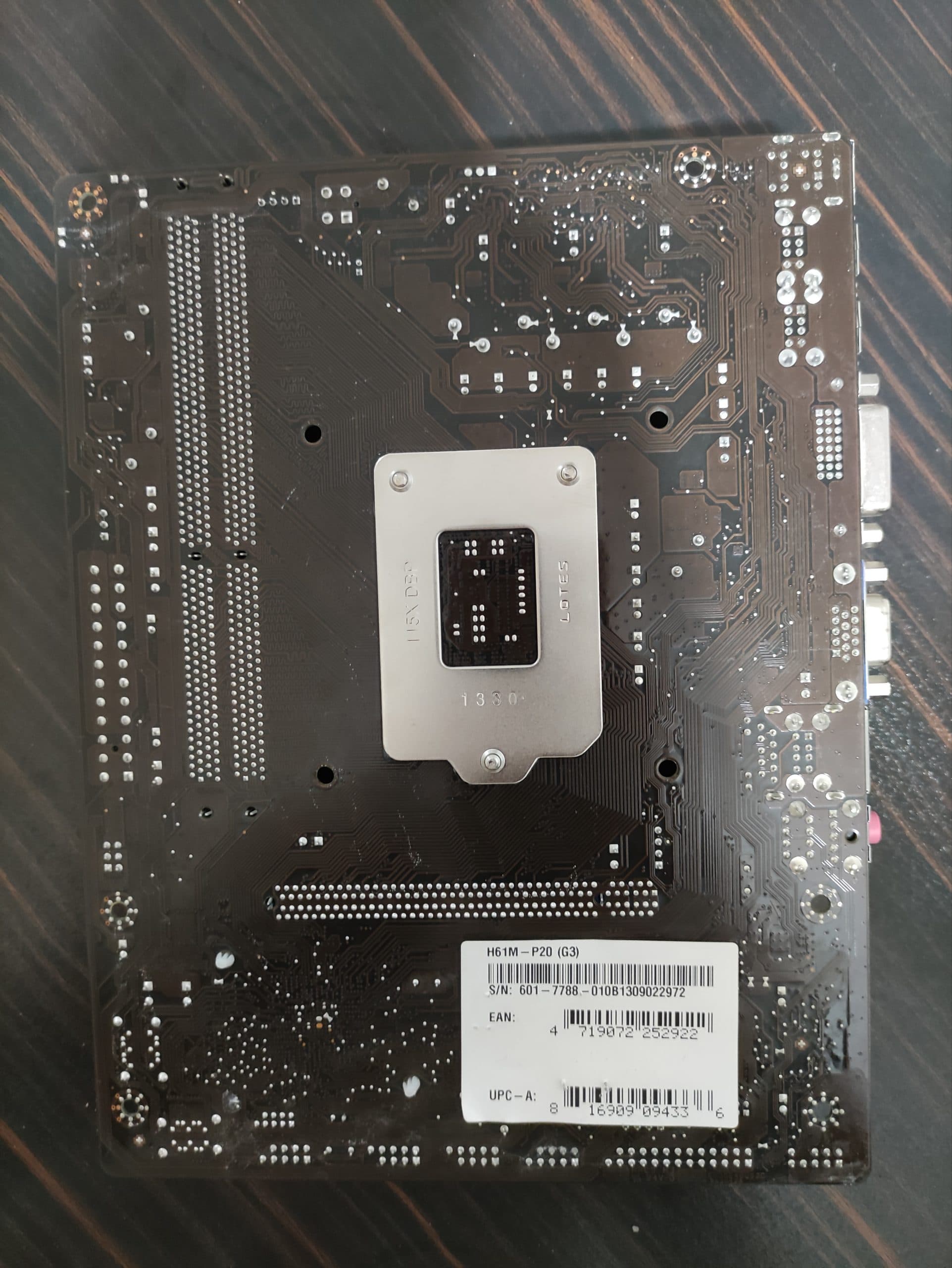 مادربرد ام اس آی مدل H61m-P20 G3 استوک — تصویر ۵