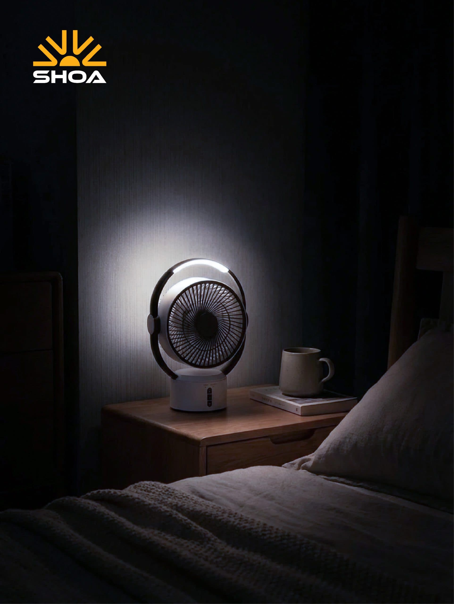 پنکه شارژی SH-L2819 — تصویر ۳