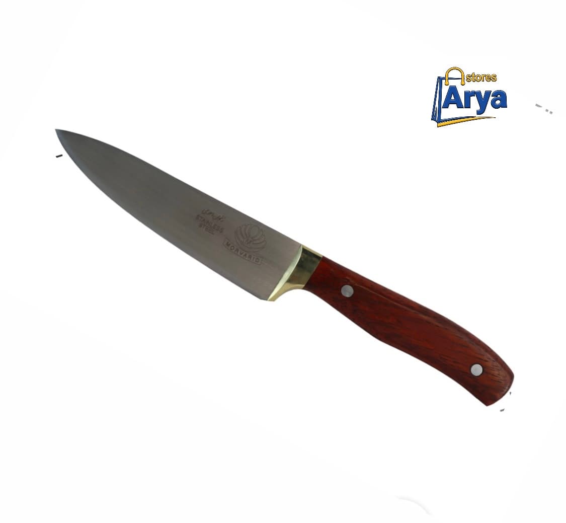 چاقو سرآشپز دسته پادوک مروارید زنجان ( سایز2 )