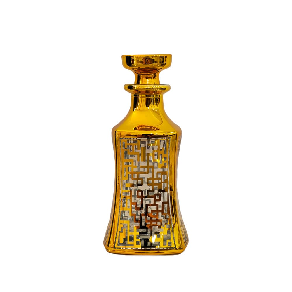 شیشه عطر آر سی آر پافیلی طلاکوب