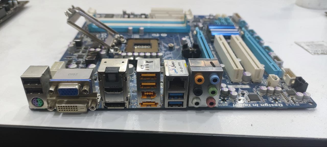 مادربرد گیگابایت مدل GA-H57M-USB3 استوک — تصویر ۲