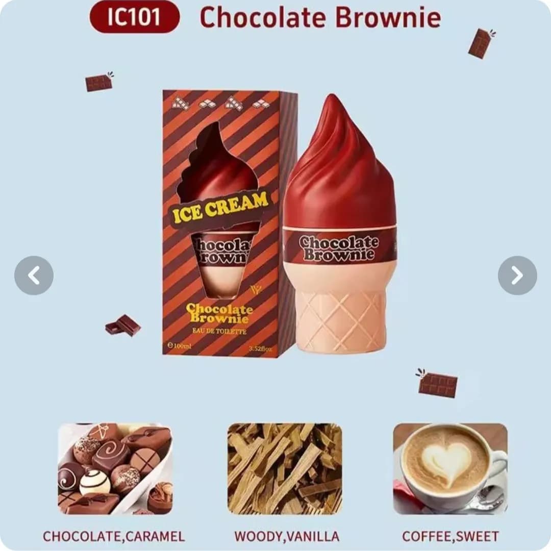 عطر بستنی 100 میلی لیتر رایحه chocolate brownie — تصویر ۲