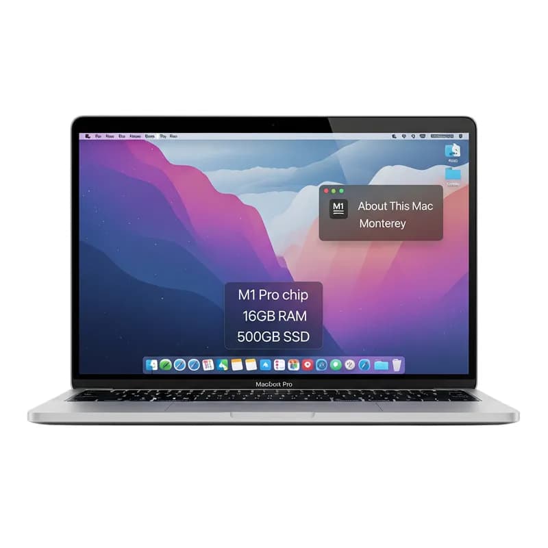 لپ تاپ MacBook Pro 2021- A2485 استوک | m1 pro | 16RAM | 500SSD | M1 pro.