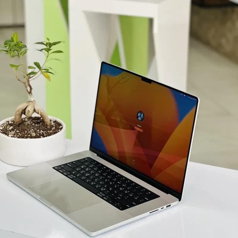 لپ تاپ MacBook Pro 2021- A2485 استوک | m1 pro | 16RAM | 500SSD | M1 pro. — تصویر ۸