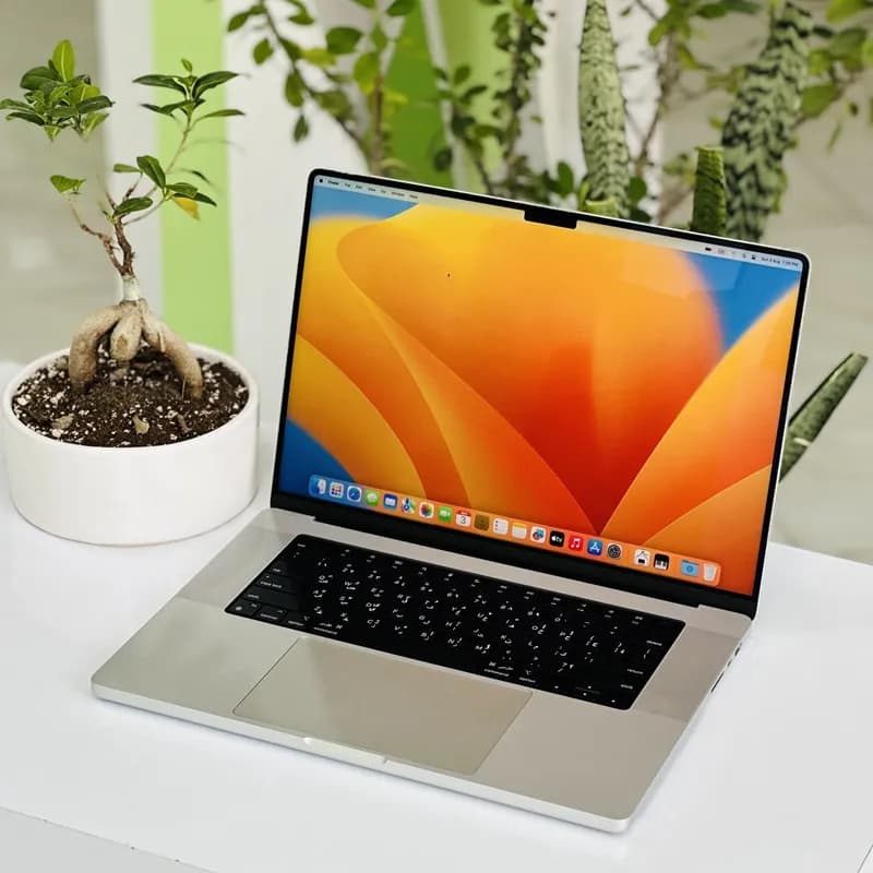 لپ تاپ MacBook Pro 2021- A2485 استوک | m1 pro | 16RAM | 500SSD | M1 pro. — تصویر ۶