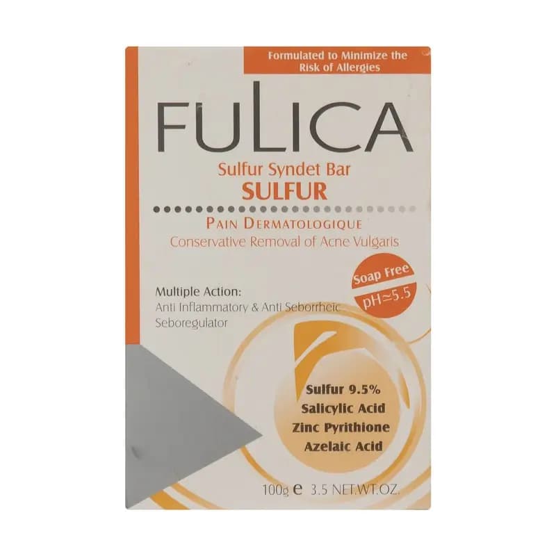 پن ضد جوش فولیکا مدل Sulfur وزن 100 گرم — تصویر ۲