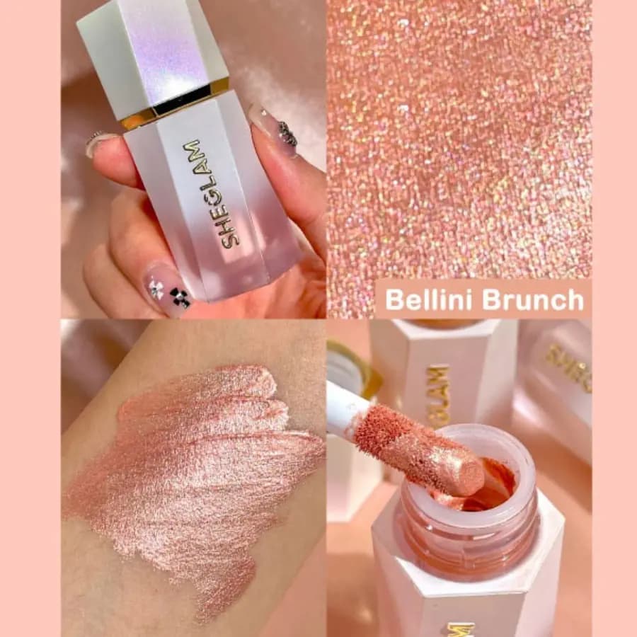 هایلایتر مایع شیگلم مدل Glow bloom — تصویر ۳