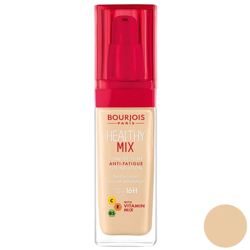 کرم پودر بورژوآ مدل Healthy Mix — تصویر ۶