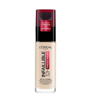 کرم پودر لورآل LOREAL مدل ۳۲ ساعته اینفائیبل