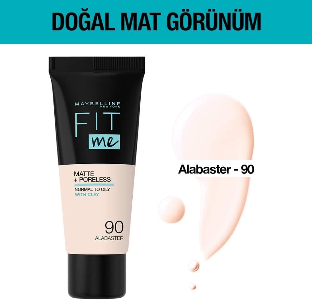 کرم پودر میبلین Maybelline مدل FIT ME — تصویر ۷