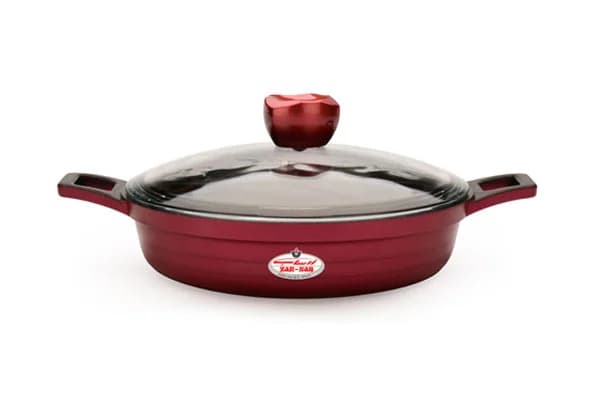 ماهیتابه دو دسته زرساب مدل جولیانا سایز 24