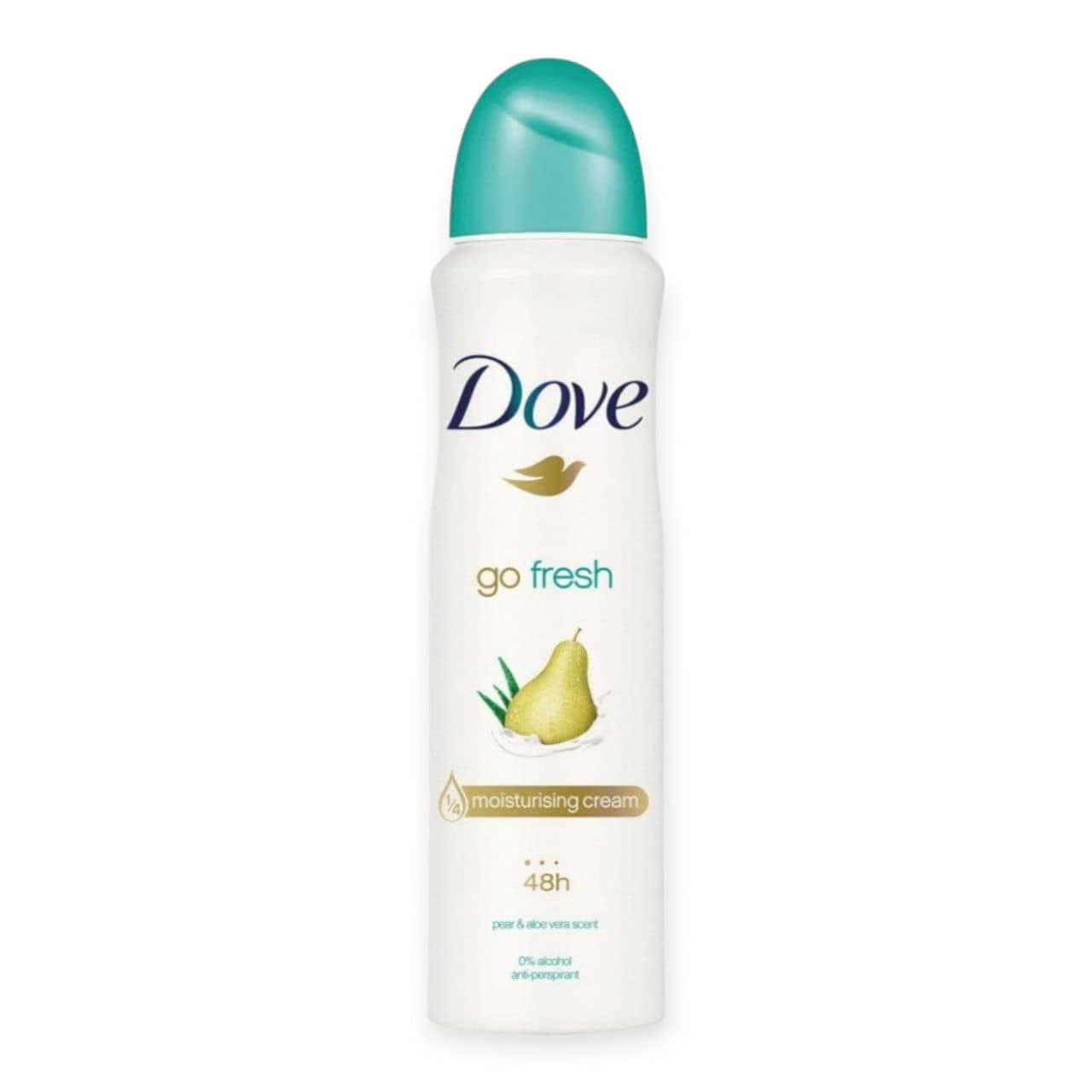 اسپری ضدتعریق 48 ساعته داوDove مدل گلابی go fresh حجم 250 میلی لیتر