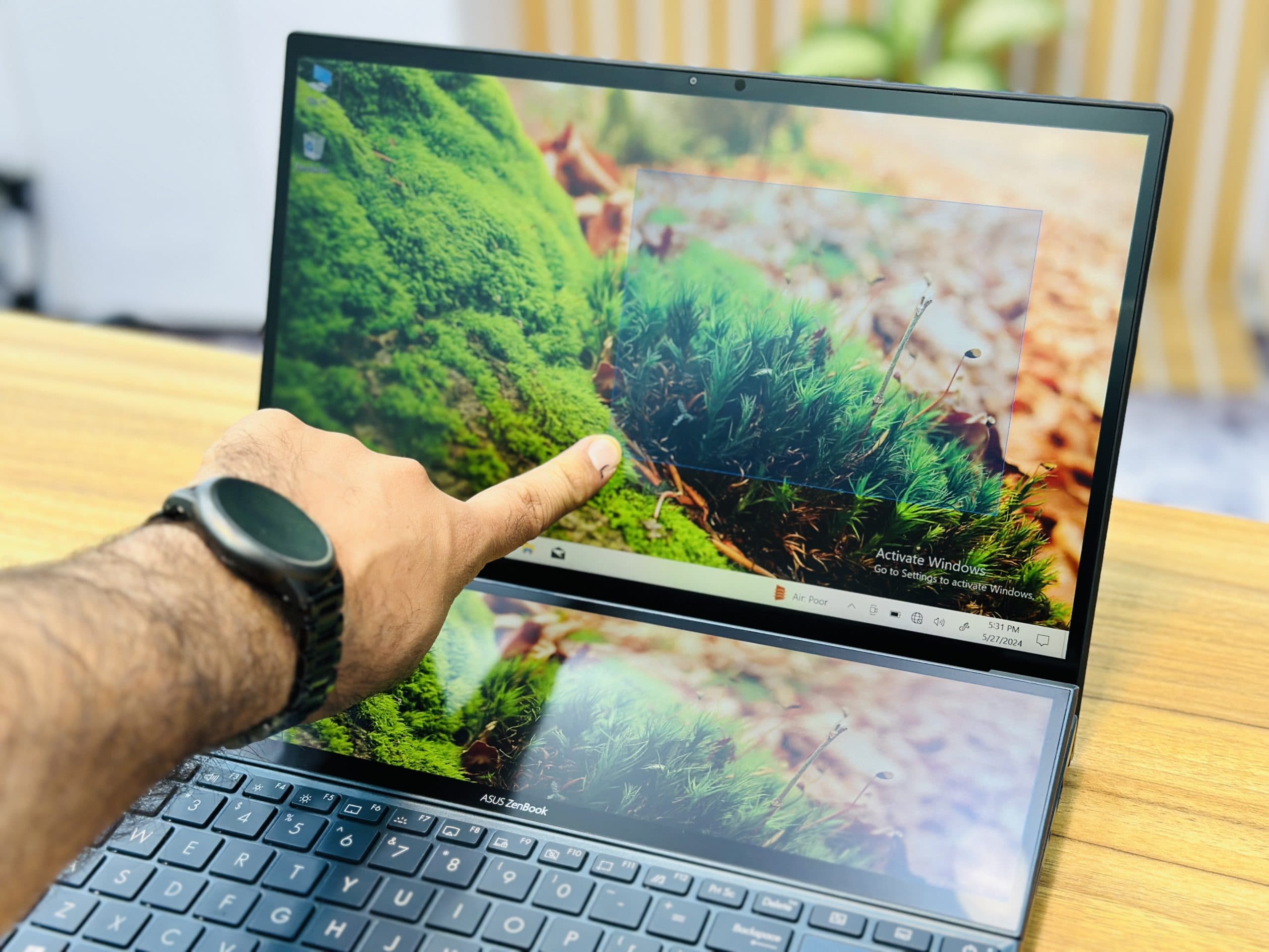 لپ تاپ Asus ZenBook UX482EAR | AMD Ryzen 5 PRO 4650U | RAM16 | 256SSD | AMD Radeon 512MB — تصویر ۵