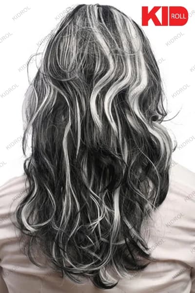 کلاه گیس خاکستری بلند — تصویر ۲