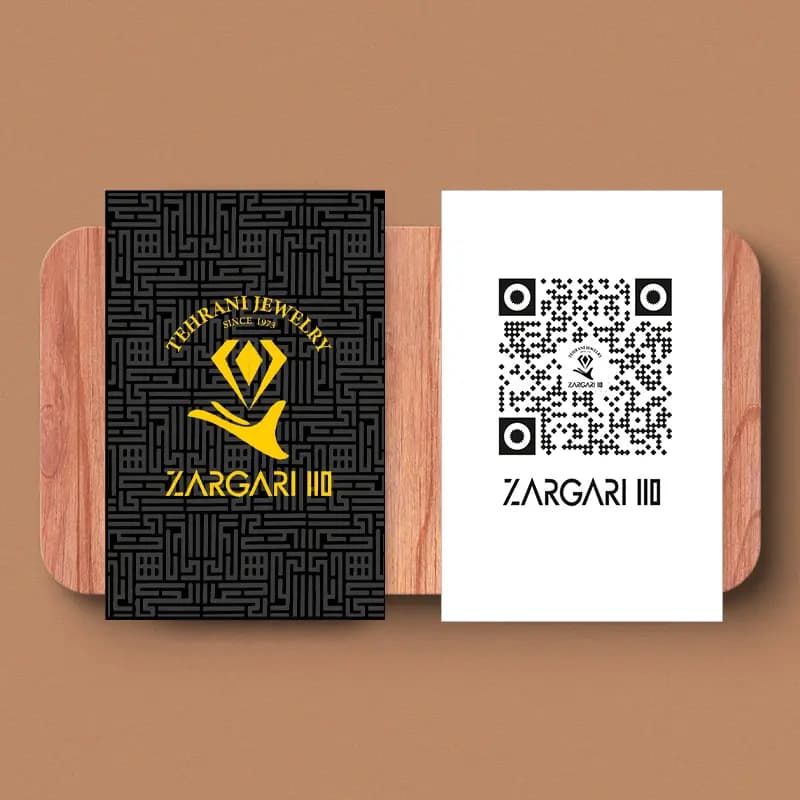 کارت ویزیت هوشمند ایزی کارت VIP – طرح دلخواه — تصویر ۲