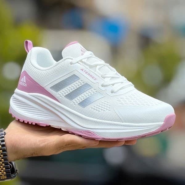 کتونی آدیداس ترکس زنانه سفید-یاسی Adidas Terrex