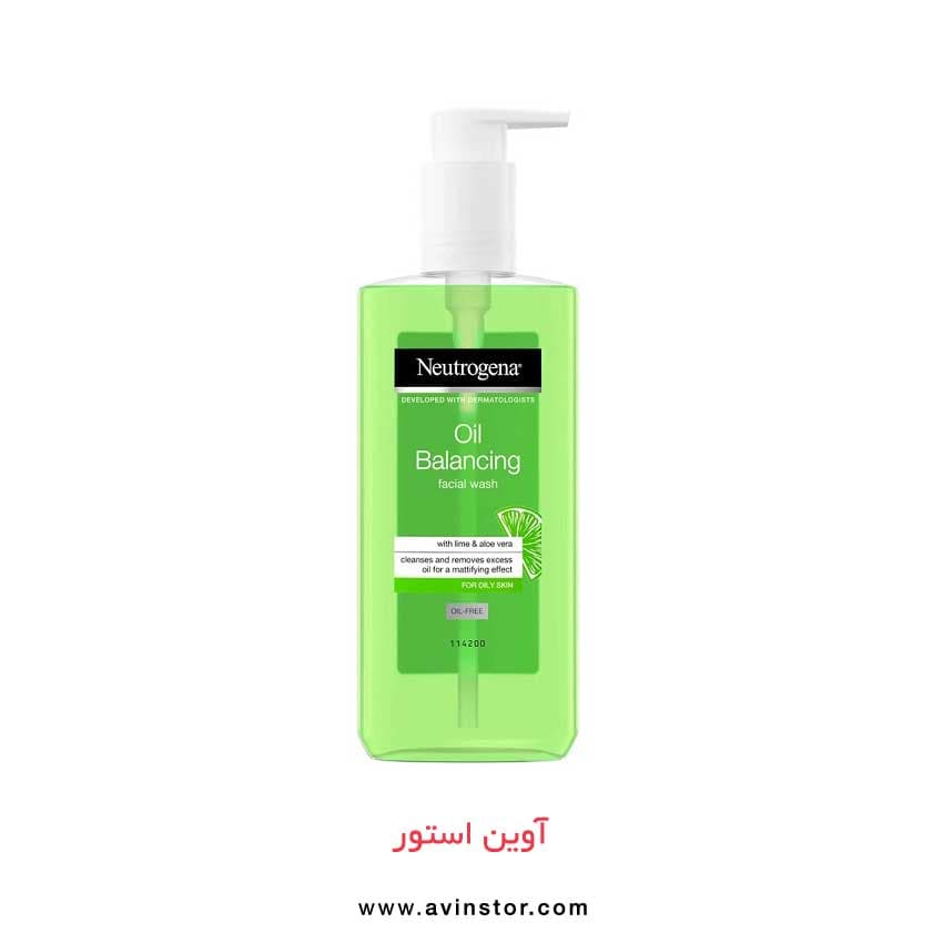 ژل شستشو صورت نوتروژینا مدل Oil Balancing — تصویر ۳