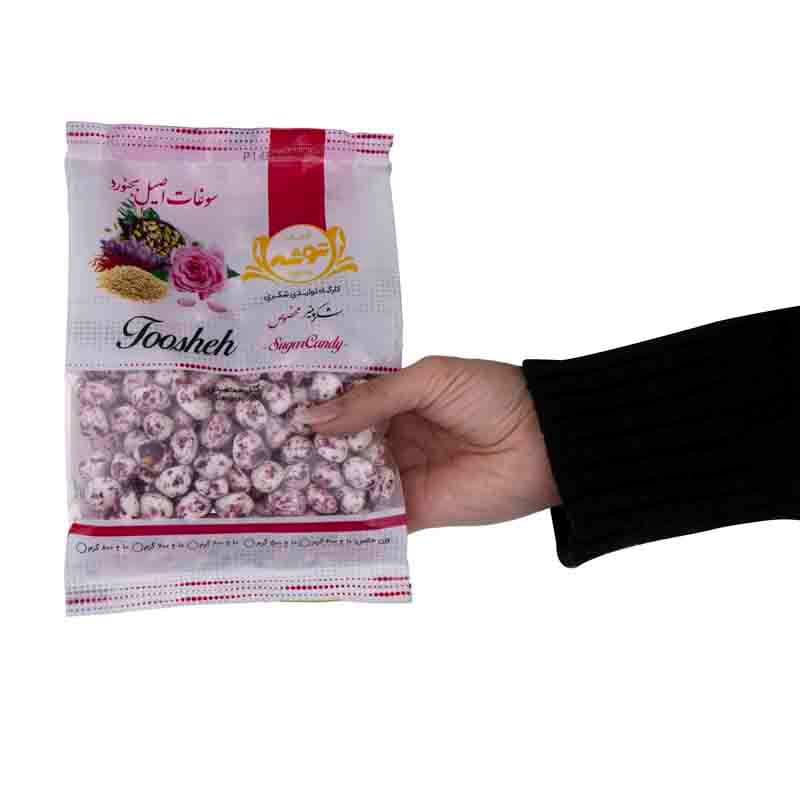 شکر پنیر توشه با طعم گلمحمدی 500 گرمی — تصویر ۴