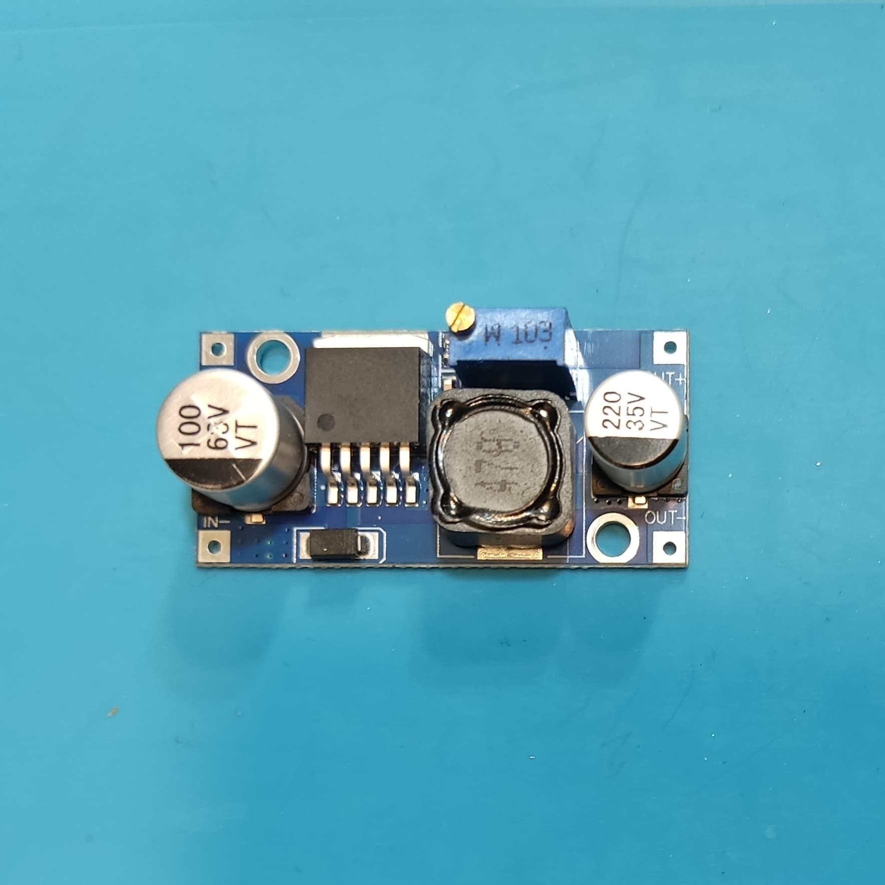 ماژول مبدل ولتاژ DC-DC LM2596 مدل HVS جریان 3A ولتاژ 60V