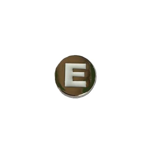 Letter E (Metal)