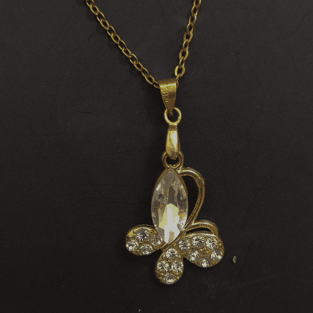 گردنبند پروانه سوارسکی