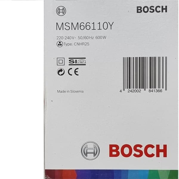 گوشت کوب برقی بوش اصل مدل MSM66110Y — تصویر ۹