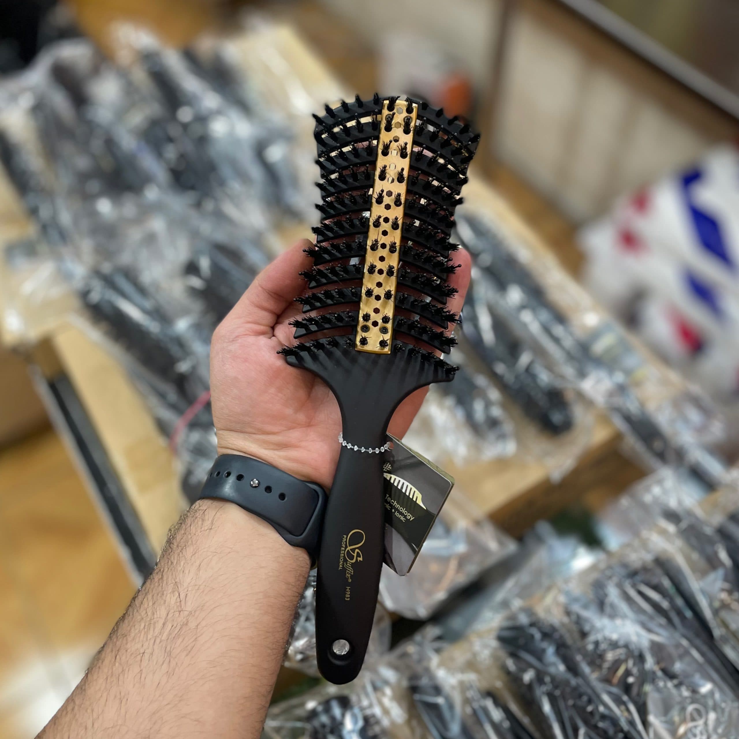 برس اکستنشن متوسط کروم سافیکس