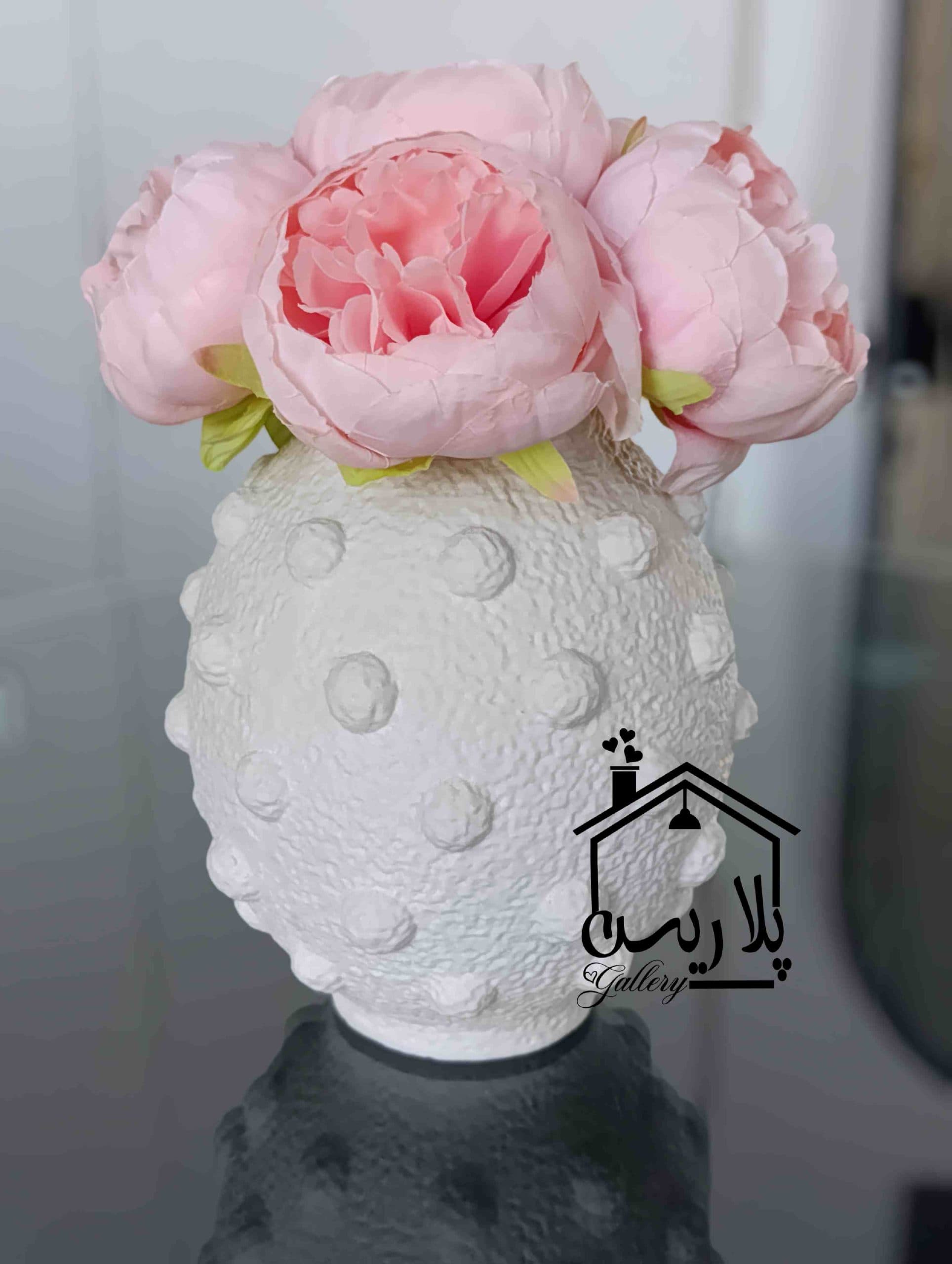 گلدان مینیمال تکستچر پمپا pompa