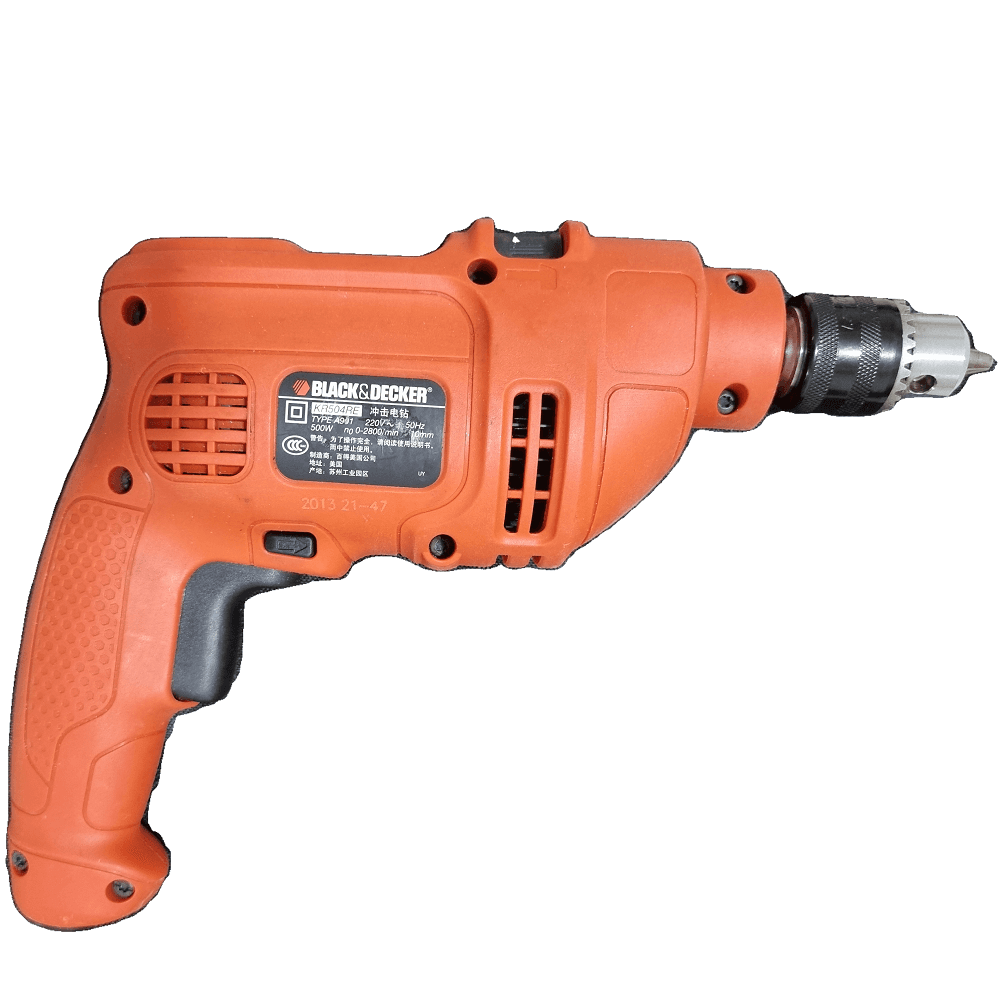 دریل برقی استوک بلک اند دکر 500 وات اصلی مدل BLACK&DECKER KR504RE