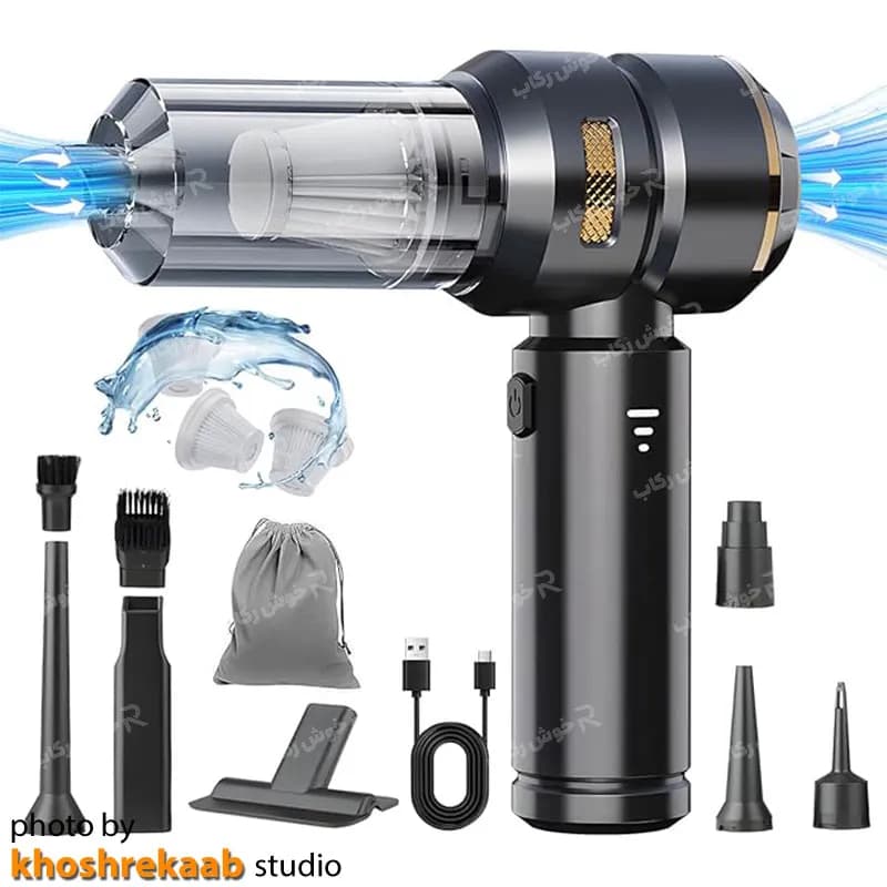 جارو شارژی (جت فن) داخل خودرو MDHL مدل ST-690 — تصویر ۲