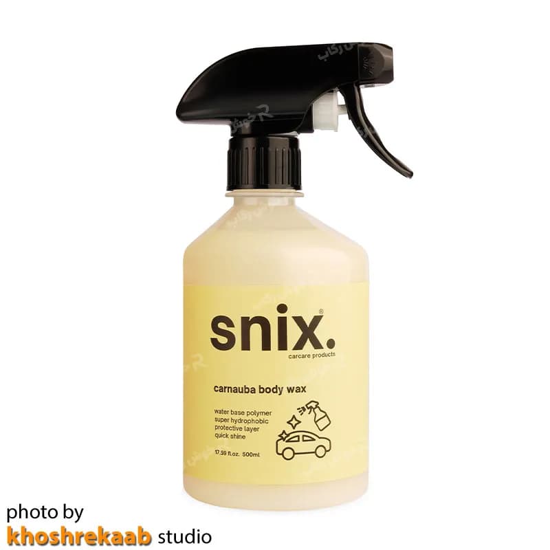 واکس بدنه نانو سرامیک کارنوبا Snix اسنیکس 500 میلیلیتر