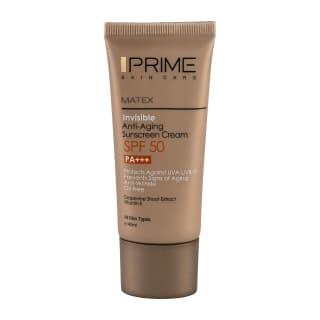 کرم ضد آفتاب بی رنگ پرایم مدل Rejuvenating جوان کننده با SPF50 حجم 40 میلی لیتر — تصویر ۲