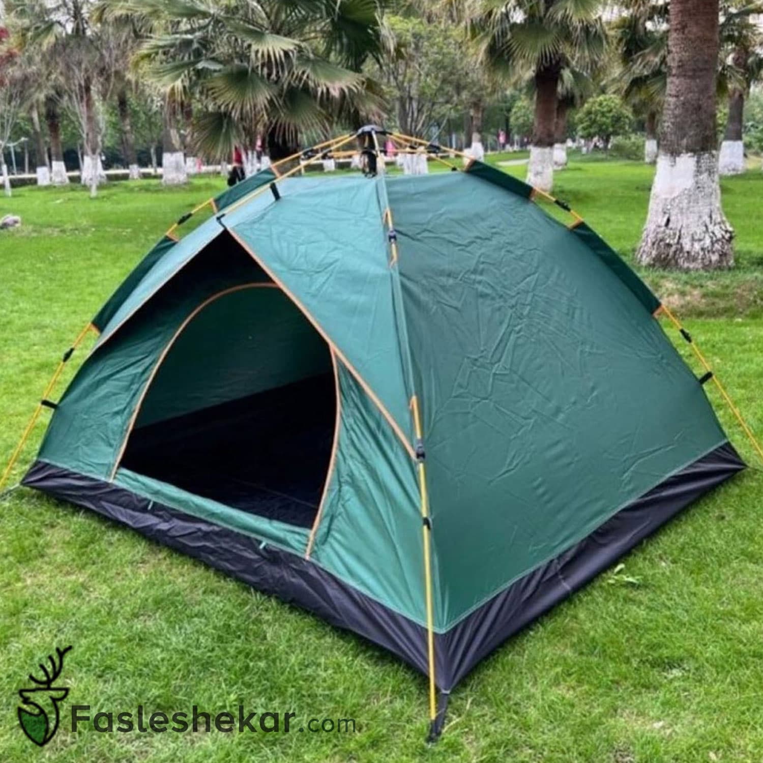 چادر 3 نفره اتوماتیک هامتو مدل HB202443-1 — تصویر ۵