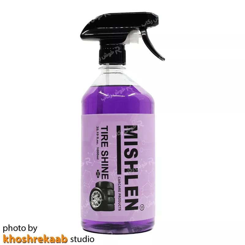 اسپری واکس لاستیک براق کننده میشلن (MISHLEN) یک لیتری