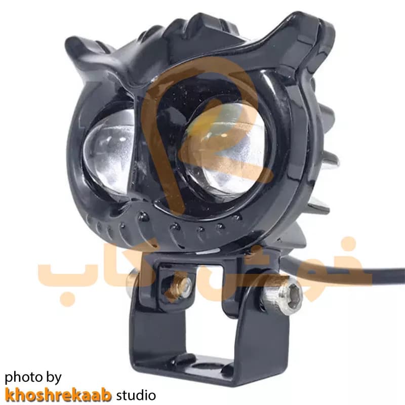 پرژکتور آفرودی طرح جغدی دو رنگ فلزی — تصویر ۲