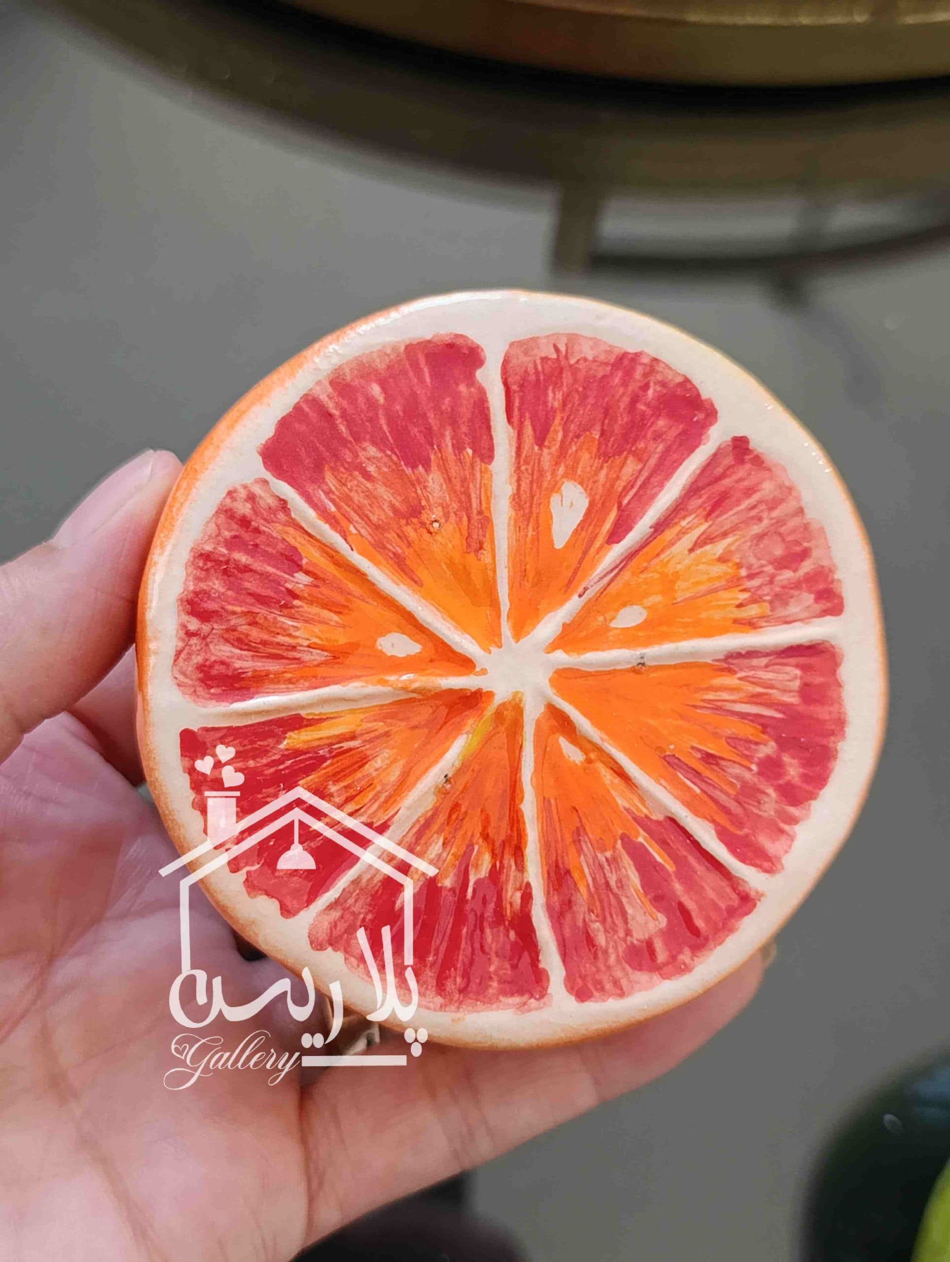 اکسسوری پرتقال نیمه در سه رنگ — تصویر ۴