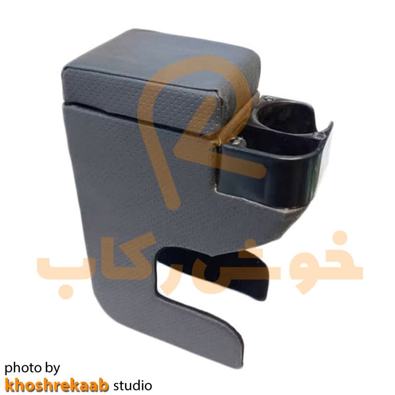 کنسول وسط خودرو تک لیوان پایه چوبی مدل K1 — تصویر ۳