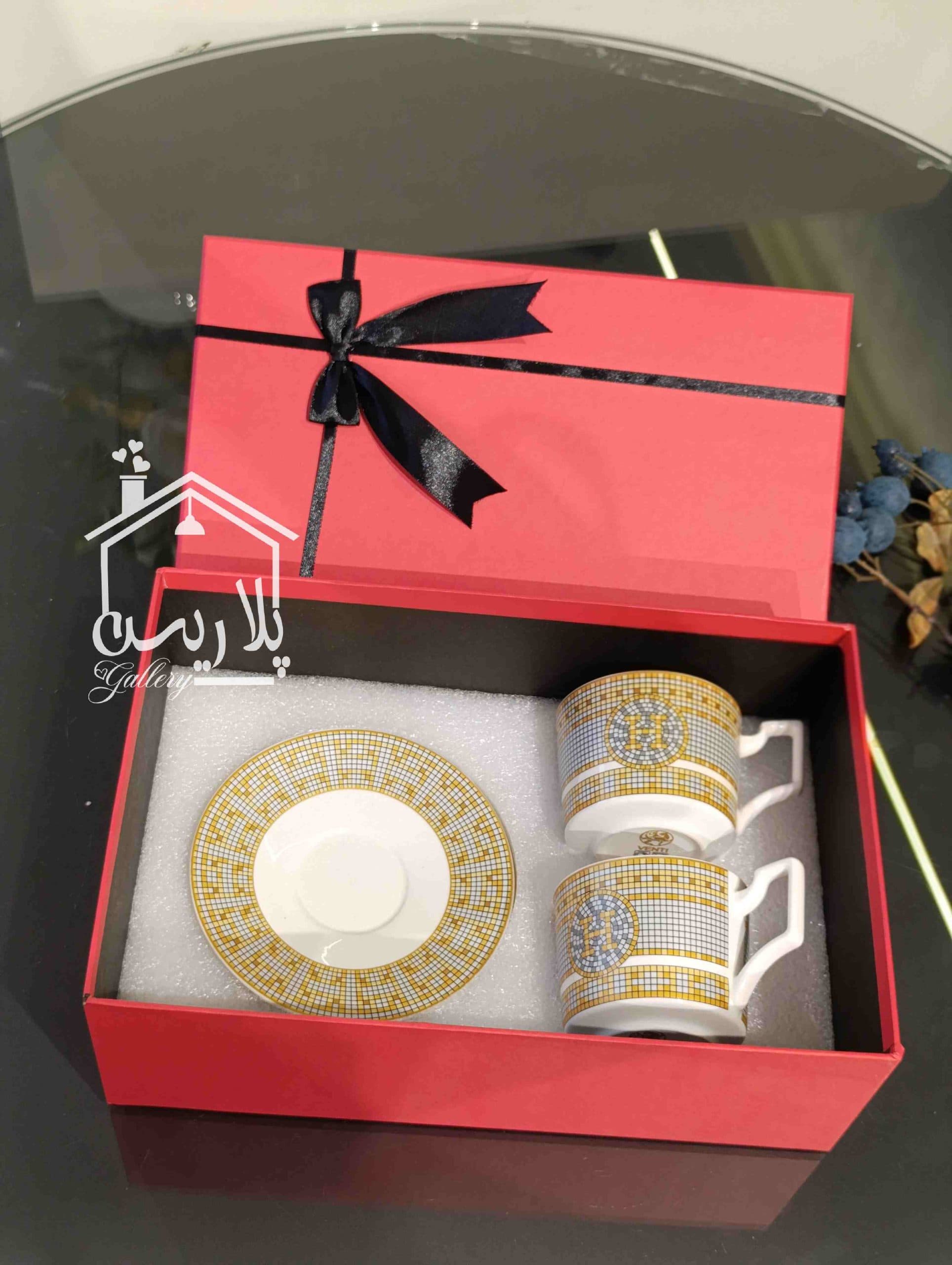 پک کادویی چای خوری دوتایی بن چاینا ونتی هرمس 90221