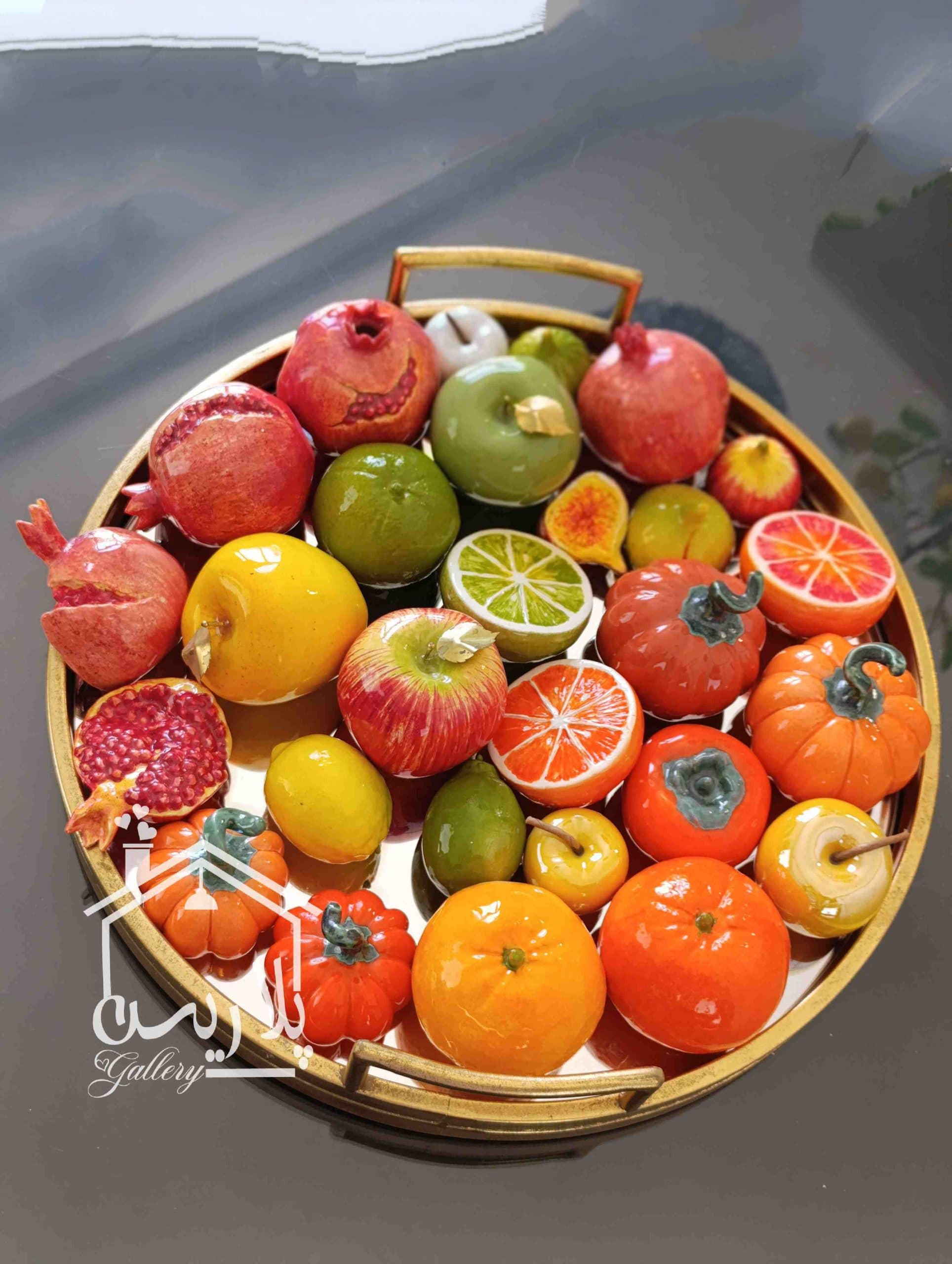 اکسسوری کدو کوچک پاییزی سرامیکی — تصویر ۴