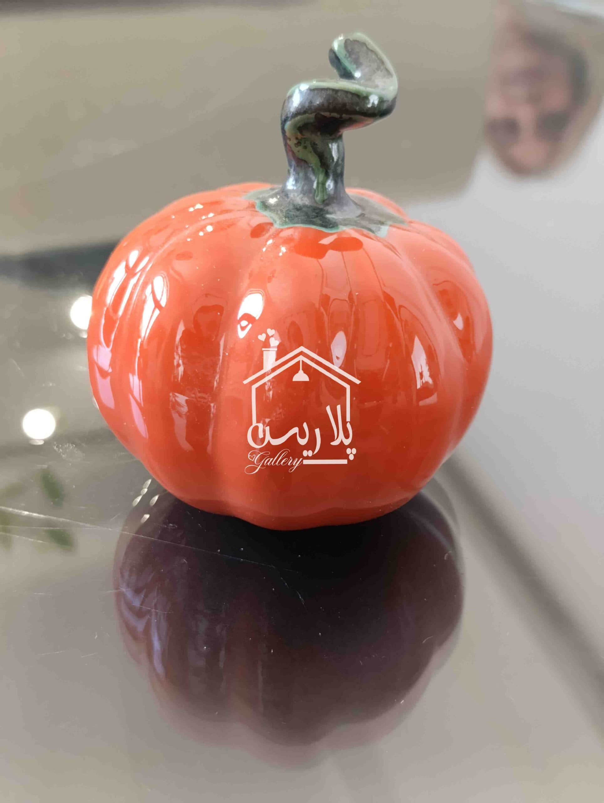 اکسسوری کدو کوچک پاییزی سرامیکی — تصویر ۳