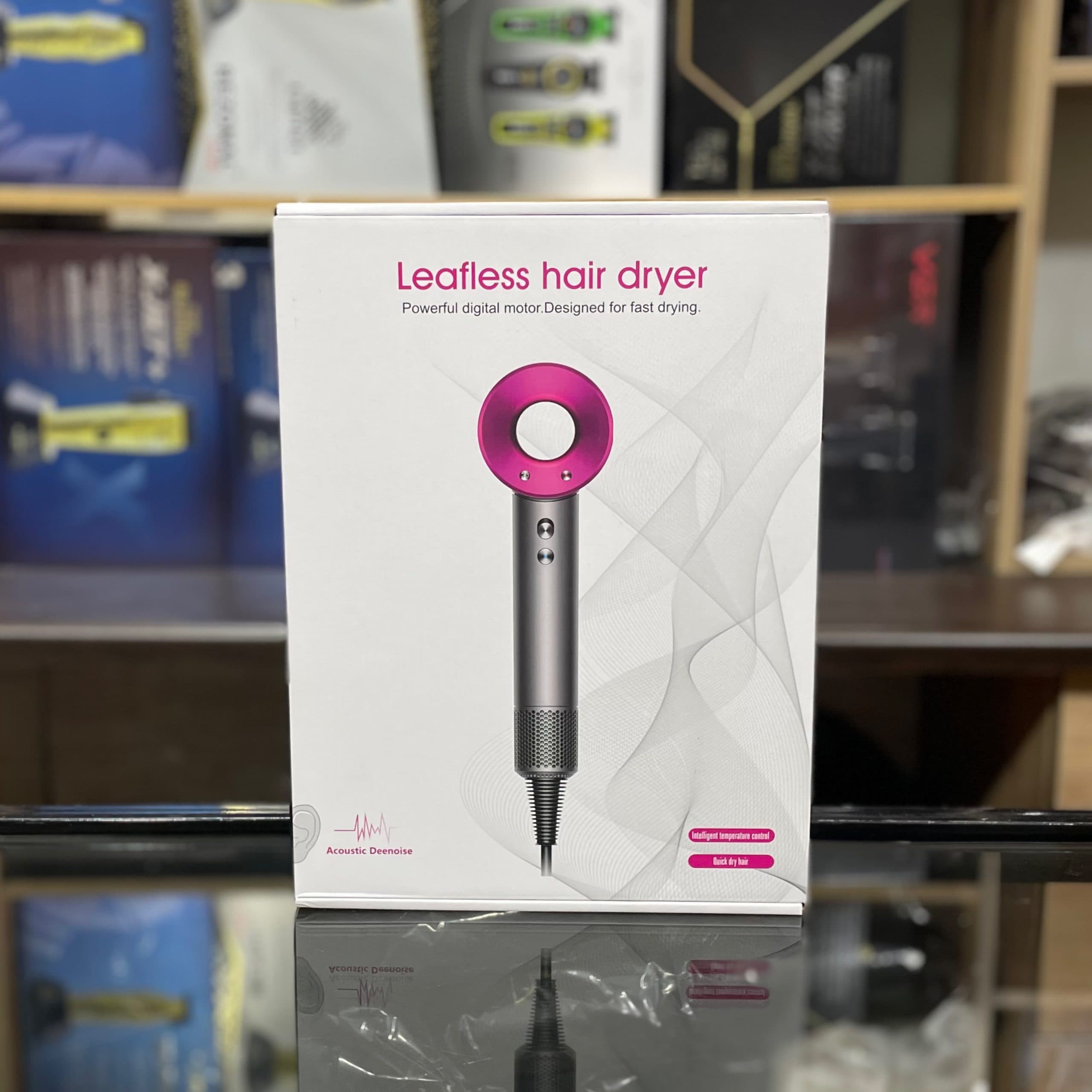 سشوار طرح دایسون leafless hair dryer