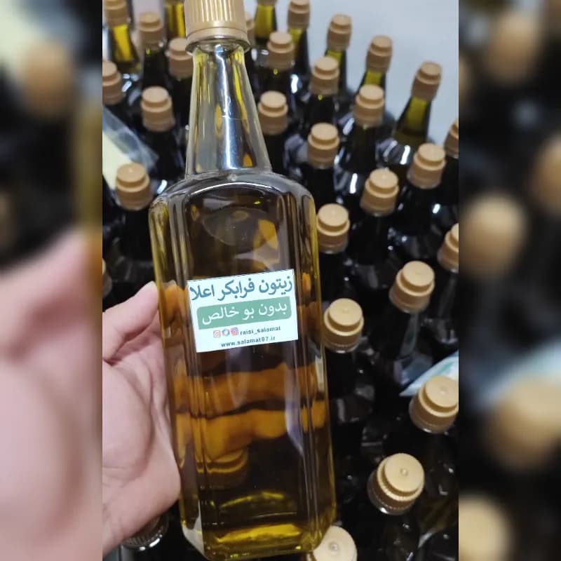 روغن زیتون خالص فرابکر بدون بو 3 لیتر