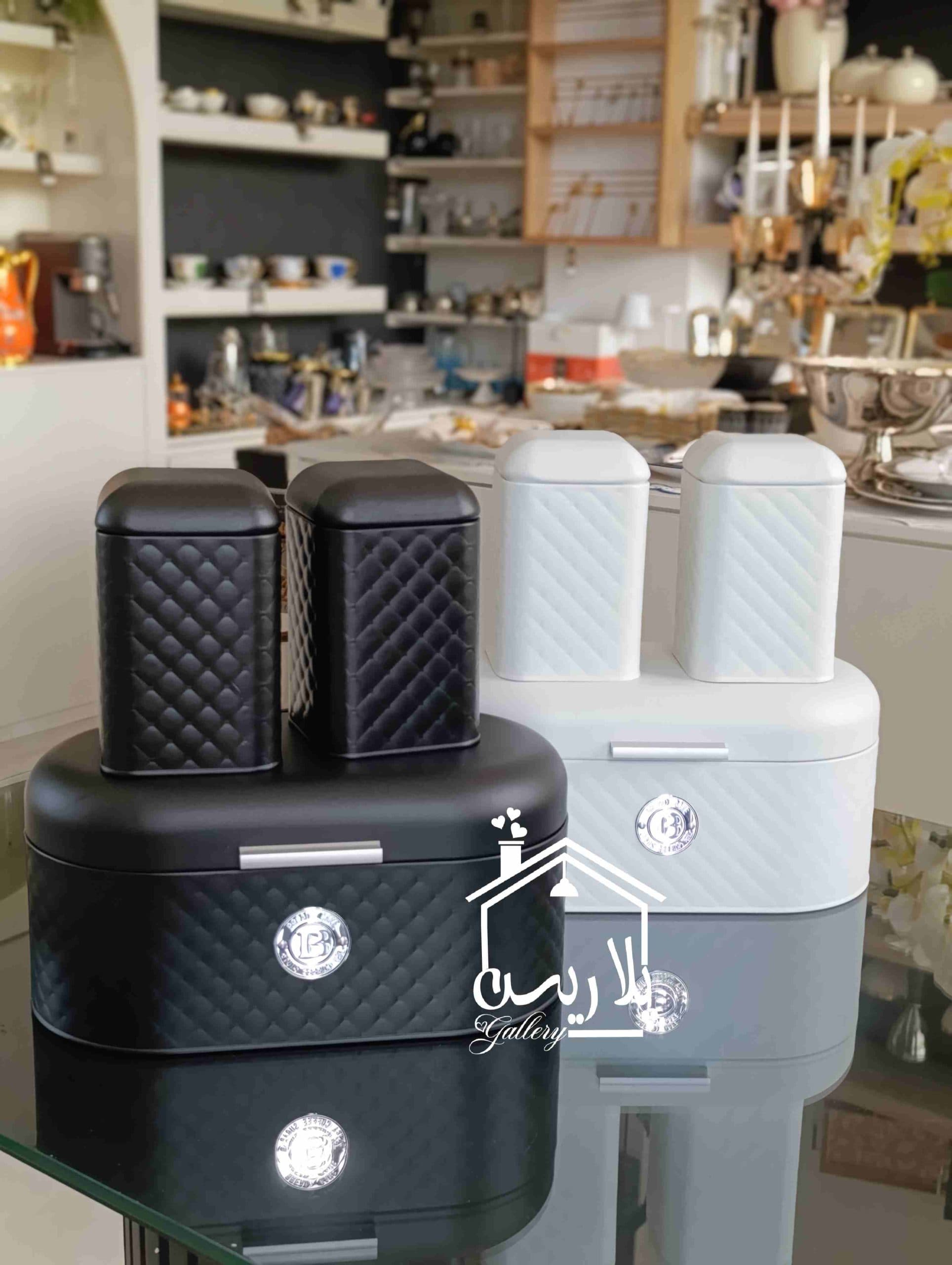 ست جانونی و پاسماوری دوتایی طرح چرمی در دو رنگ مشکی و سفید