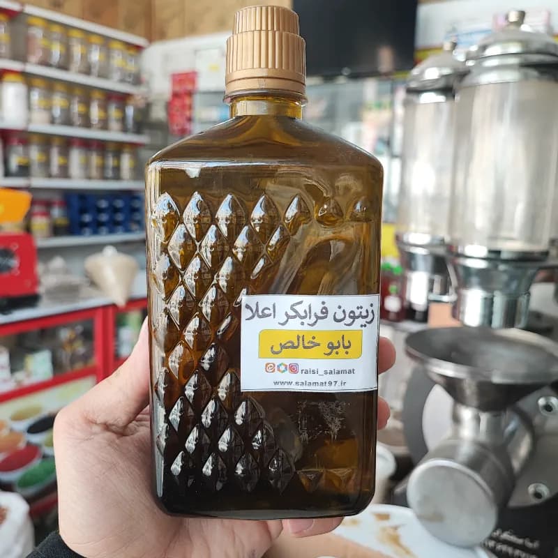 روغن زیتون خالص فرابکر بابو نیم لیتری