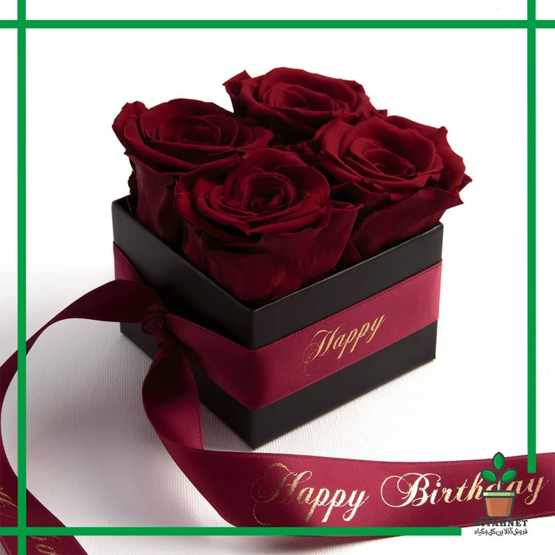باکس گل رز کد 104