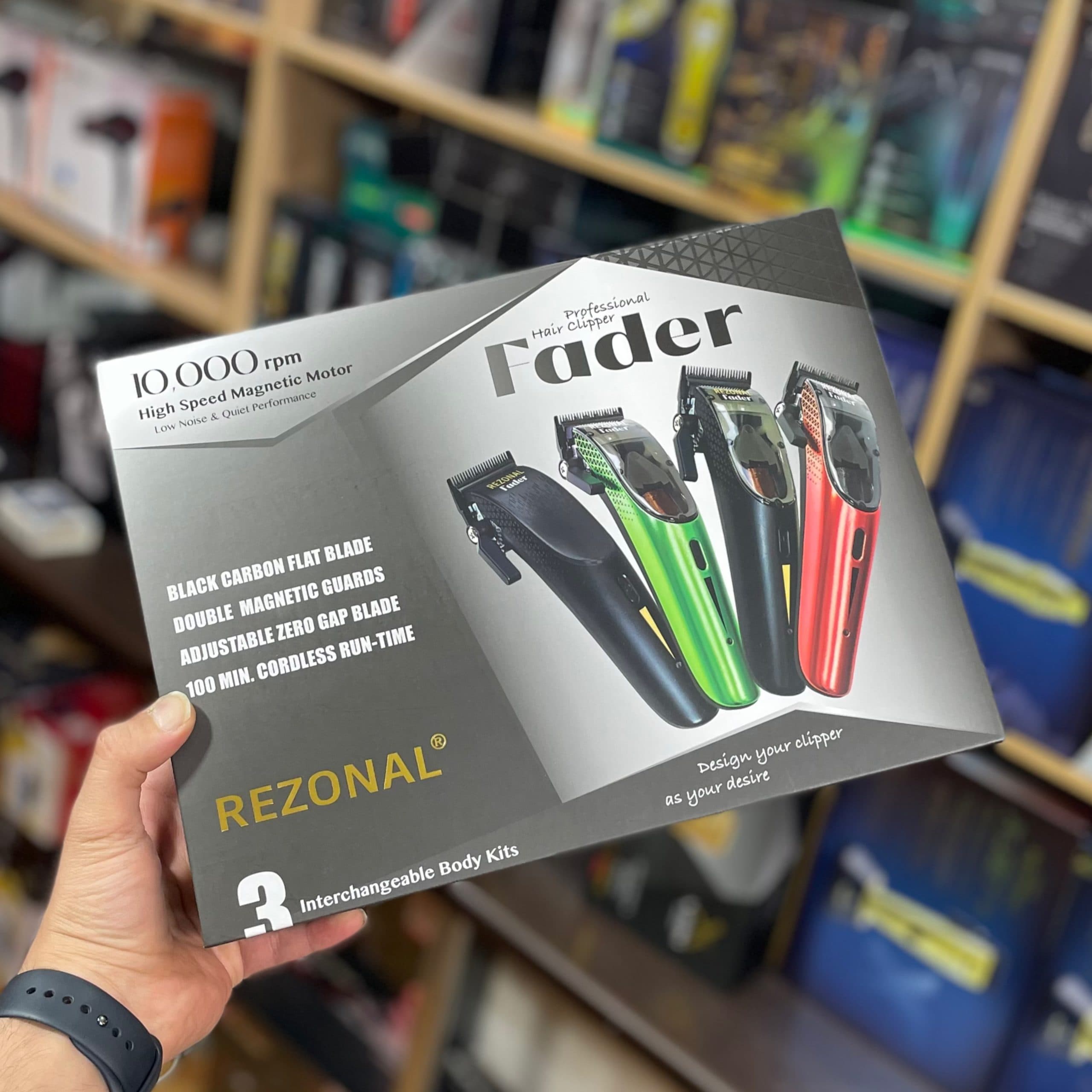 ماشین اصلاح فیدر رزونال FADER