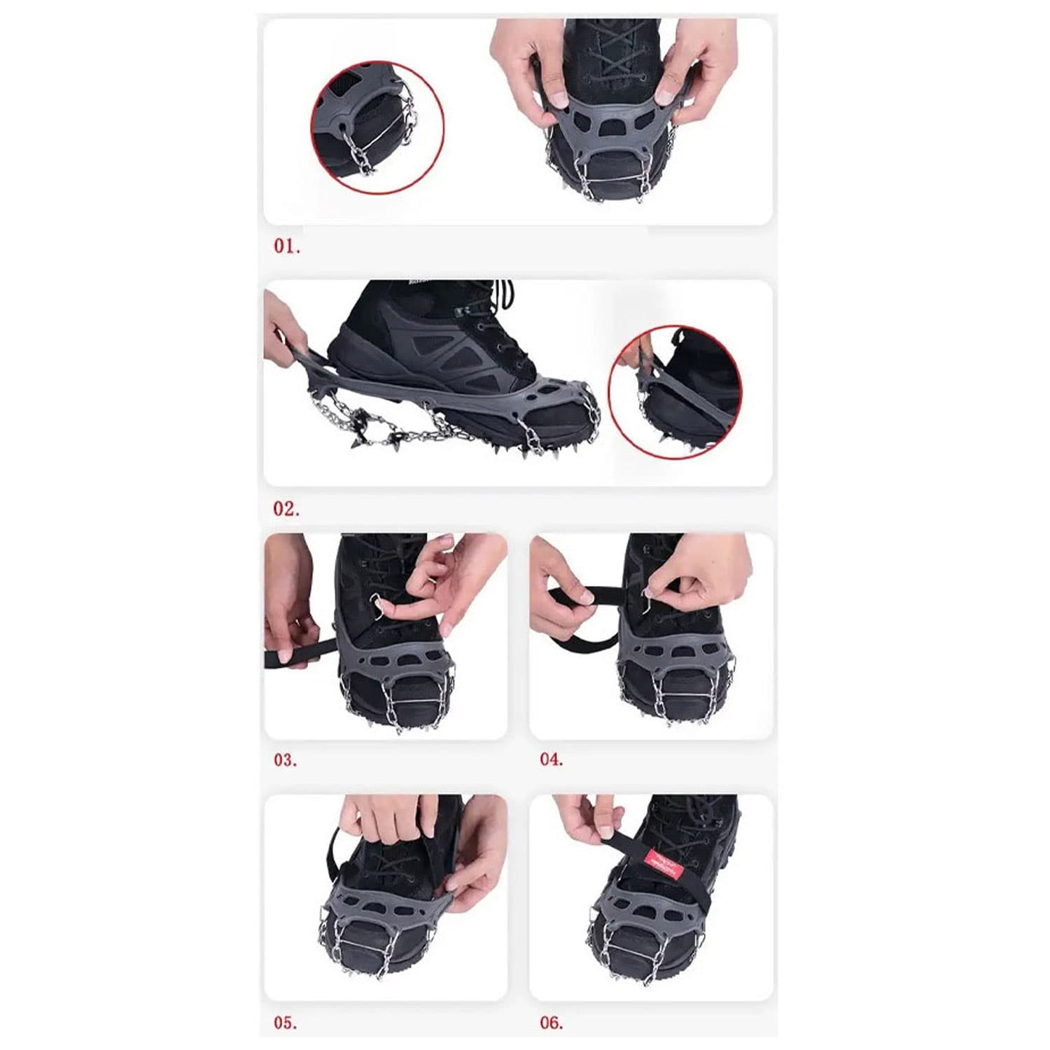 کرامپون زنجیری ژله ای نیچرهایک مدل NH19HJ001 — تصویر ۲