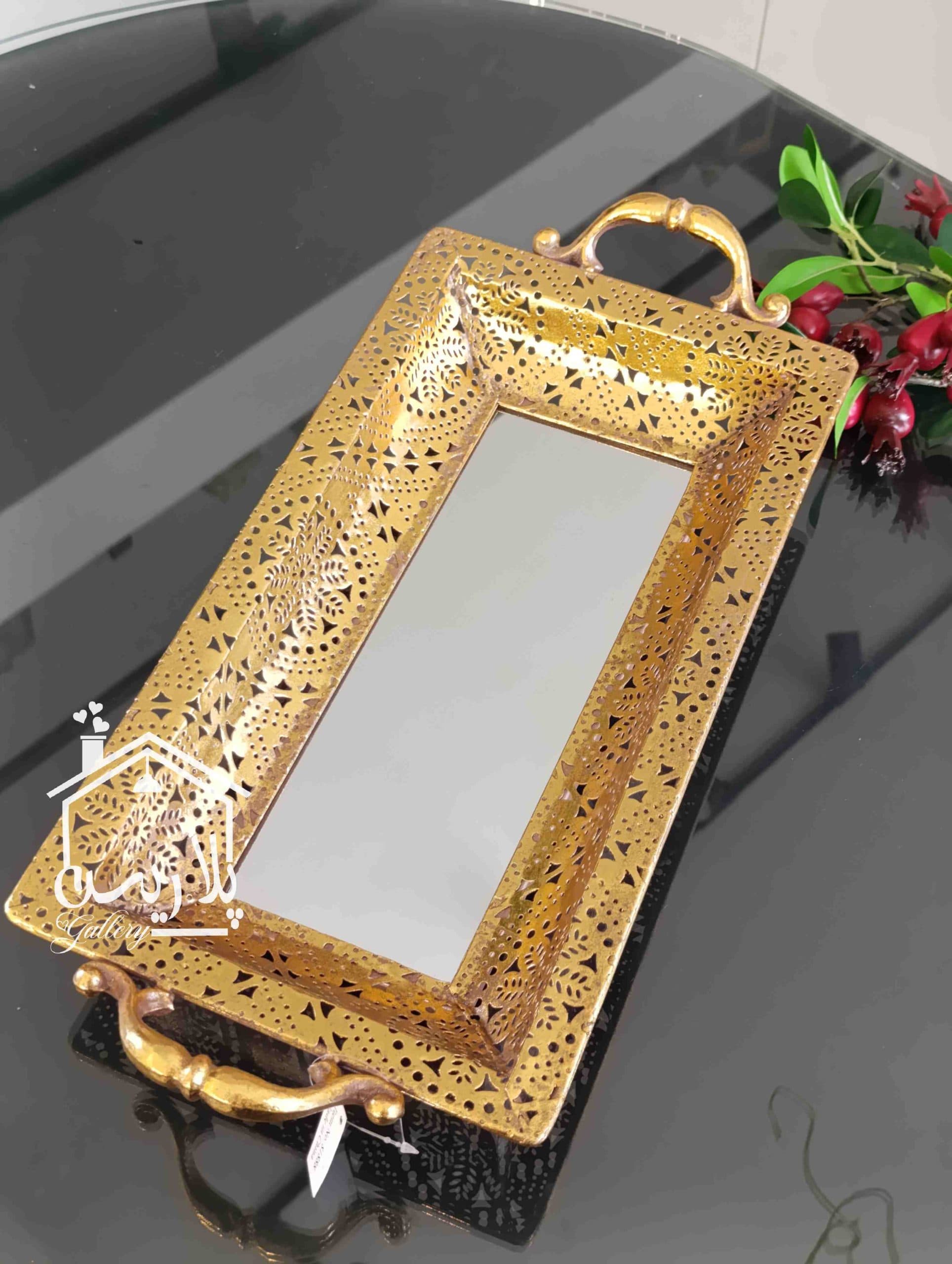 سینی لوکس مراکشی کف آینه ای46407