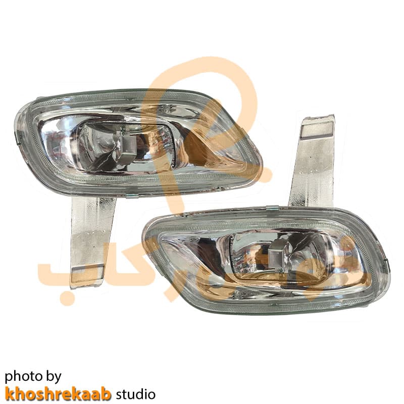 مه شکن (پرژکتور) جلو پژو پارس مدل کریستالی بسته 2 عددی — تصویر ۲